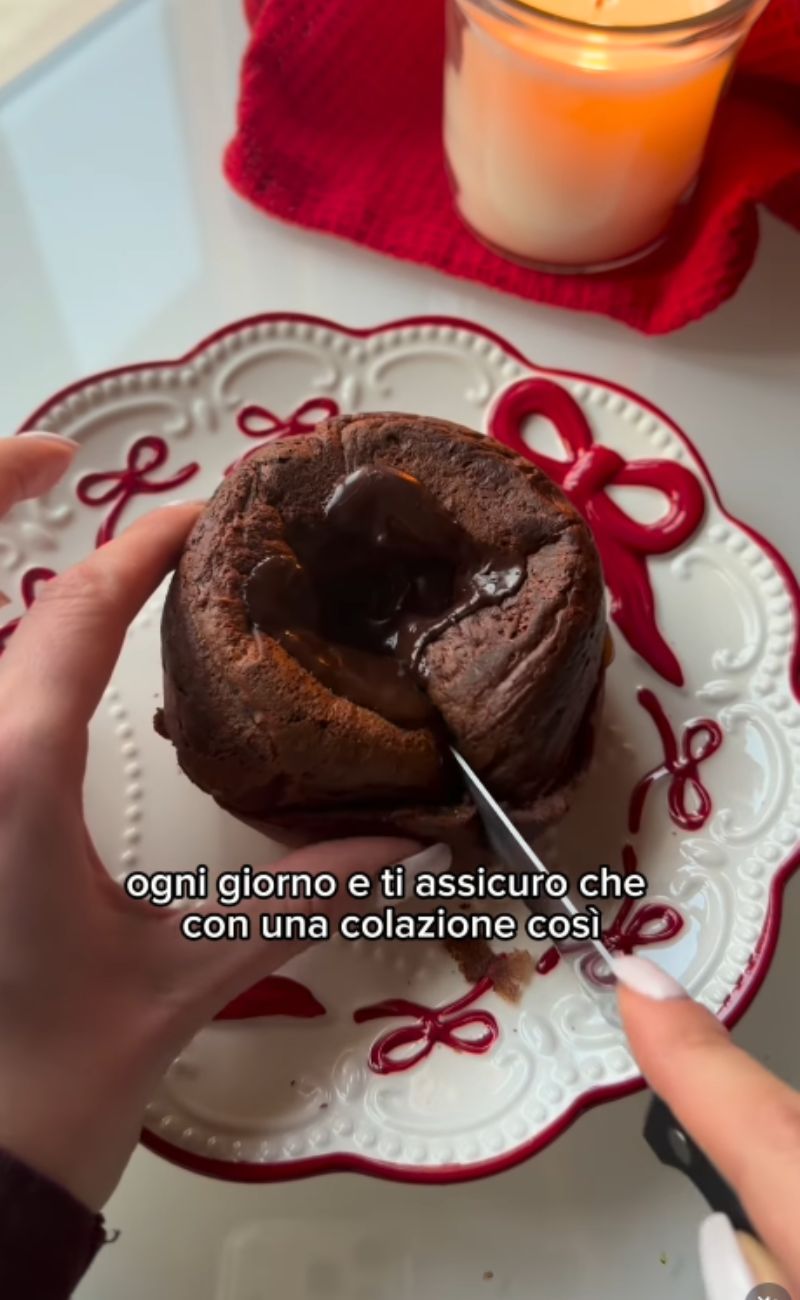 colazione tortino sacher