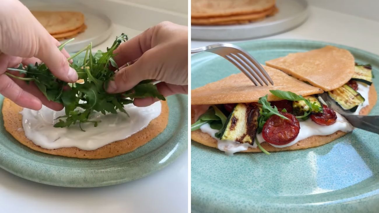 crêpes di lenticchie