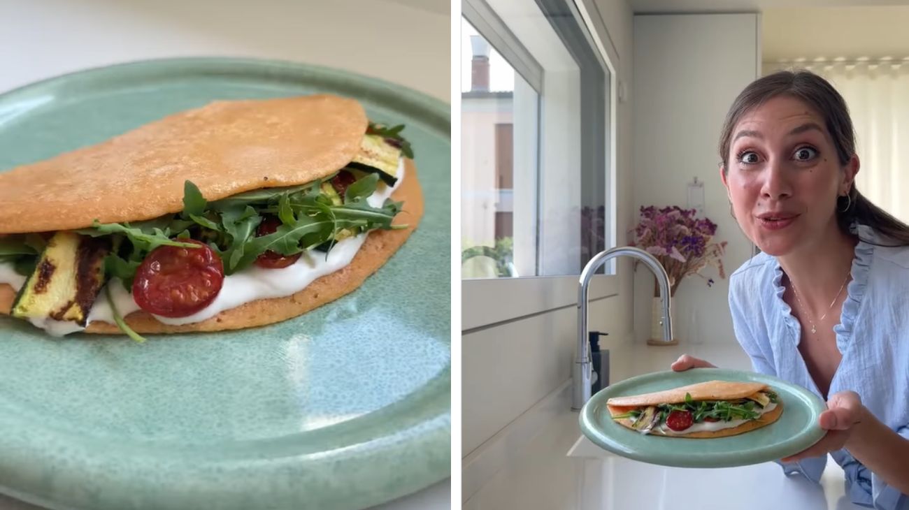 crêpes di lenticchie