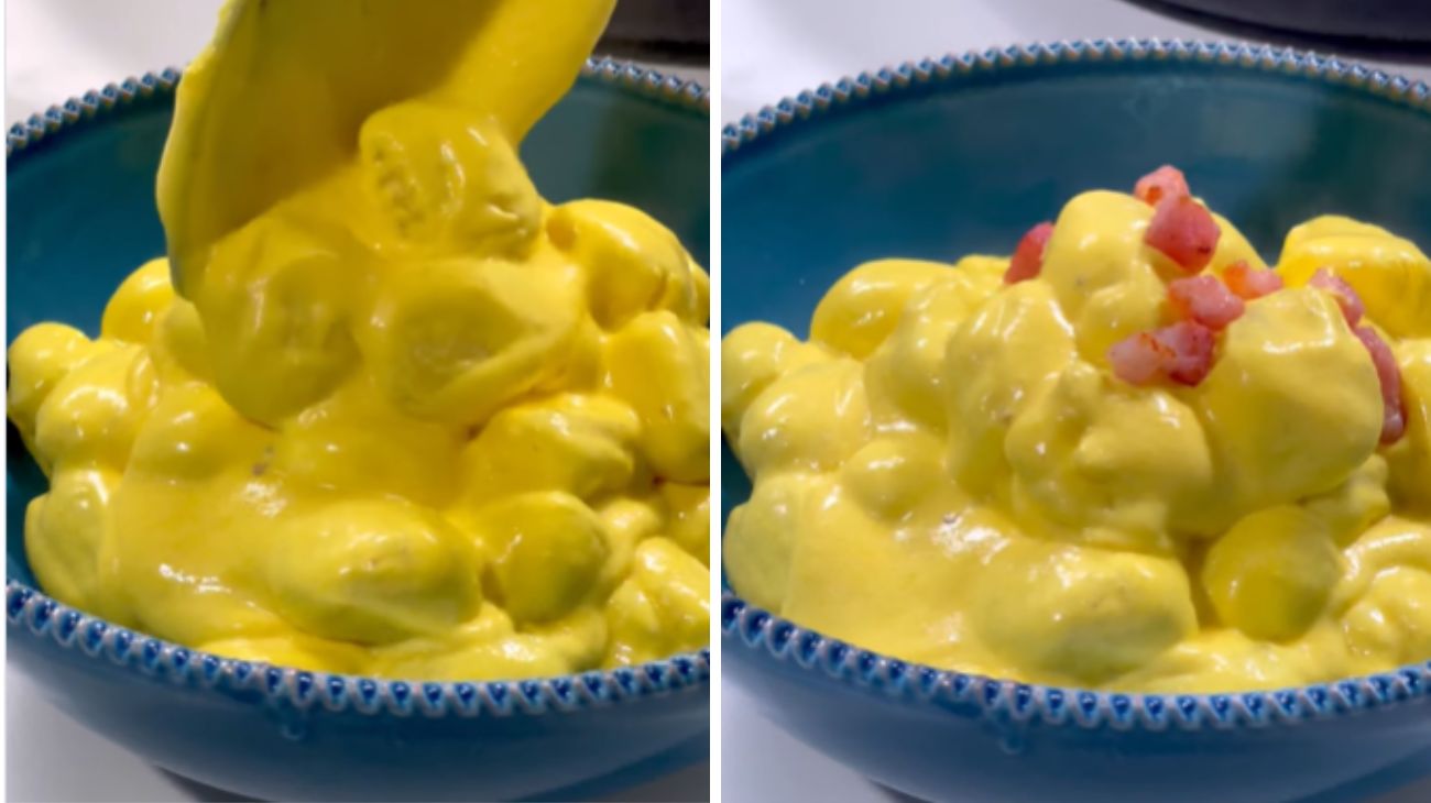 gnocchi allo zafferano