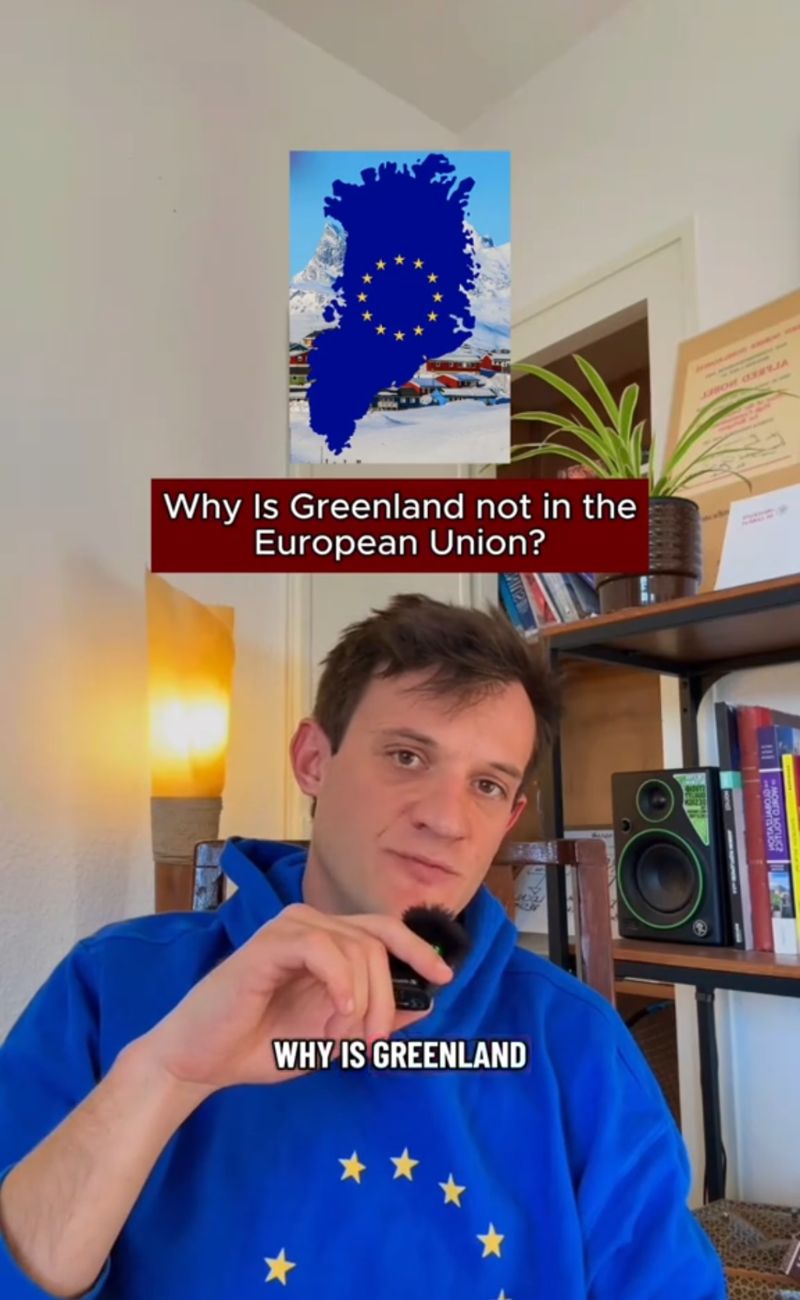 L'esperto di geopolitica ha spiegato perché la Groenlandia fa parte della Danimarca ma non dell'Unione Europea