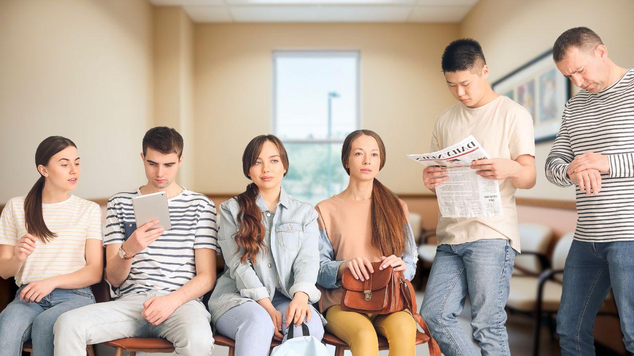 lasciare passare in fila