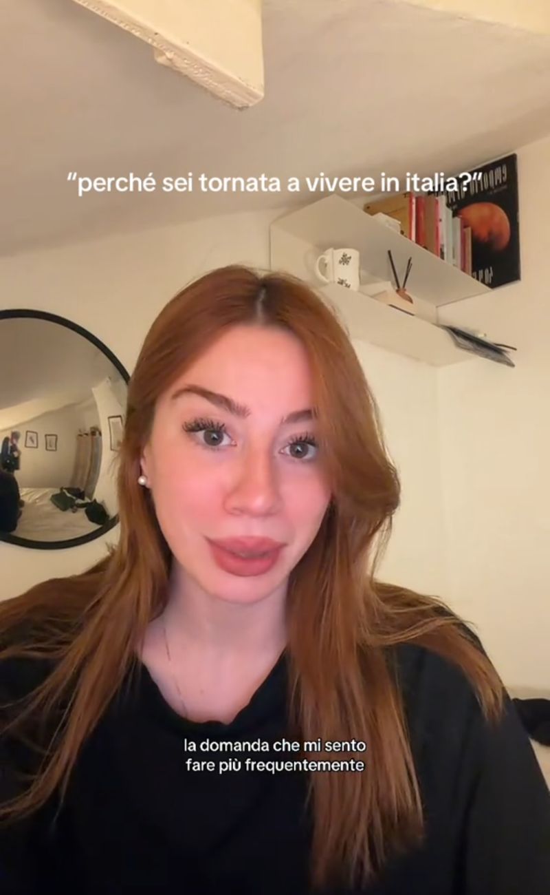 La content creator ha spiegato perché è tornata dall'Olanda all'Italia dopo circa tre anni - forumagricolturasociale.it