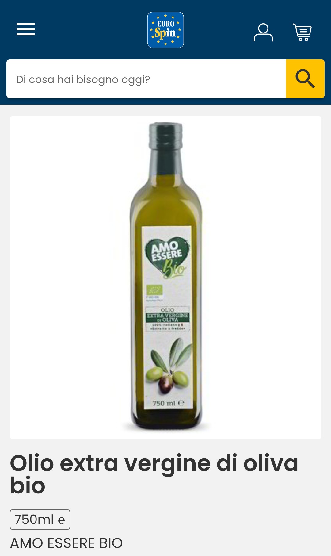 Un olio extravergine d'oliva biologico (dunque il massimo della qualità) costa circa 8€: un piccolo investimento per la salute.