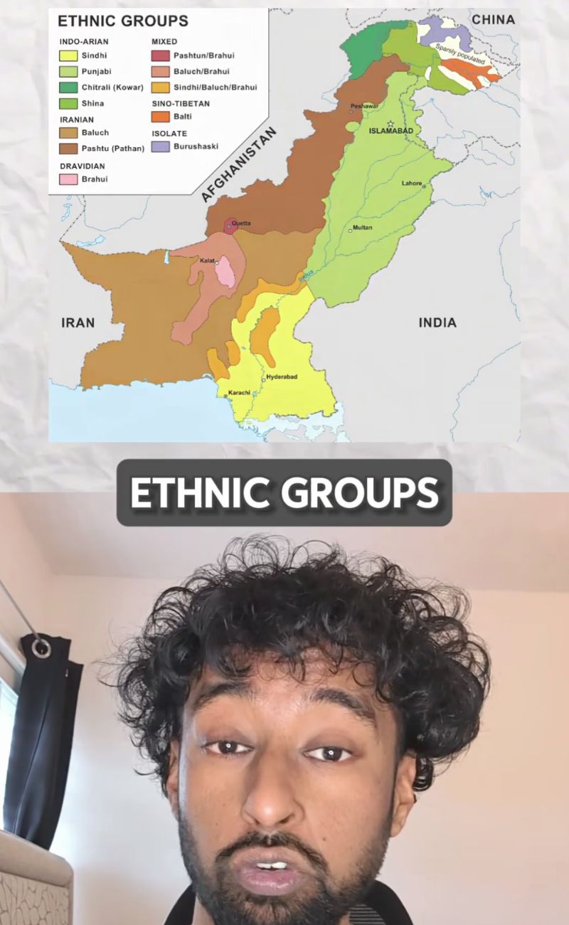 Il Pakistan aveva il "problema" - se così possiamo definirlo - di una massiccia presenza di gruppi etnici, che rendevano impossibile intestare la nazione a un singolo - forumagricolturasociale.it