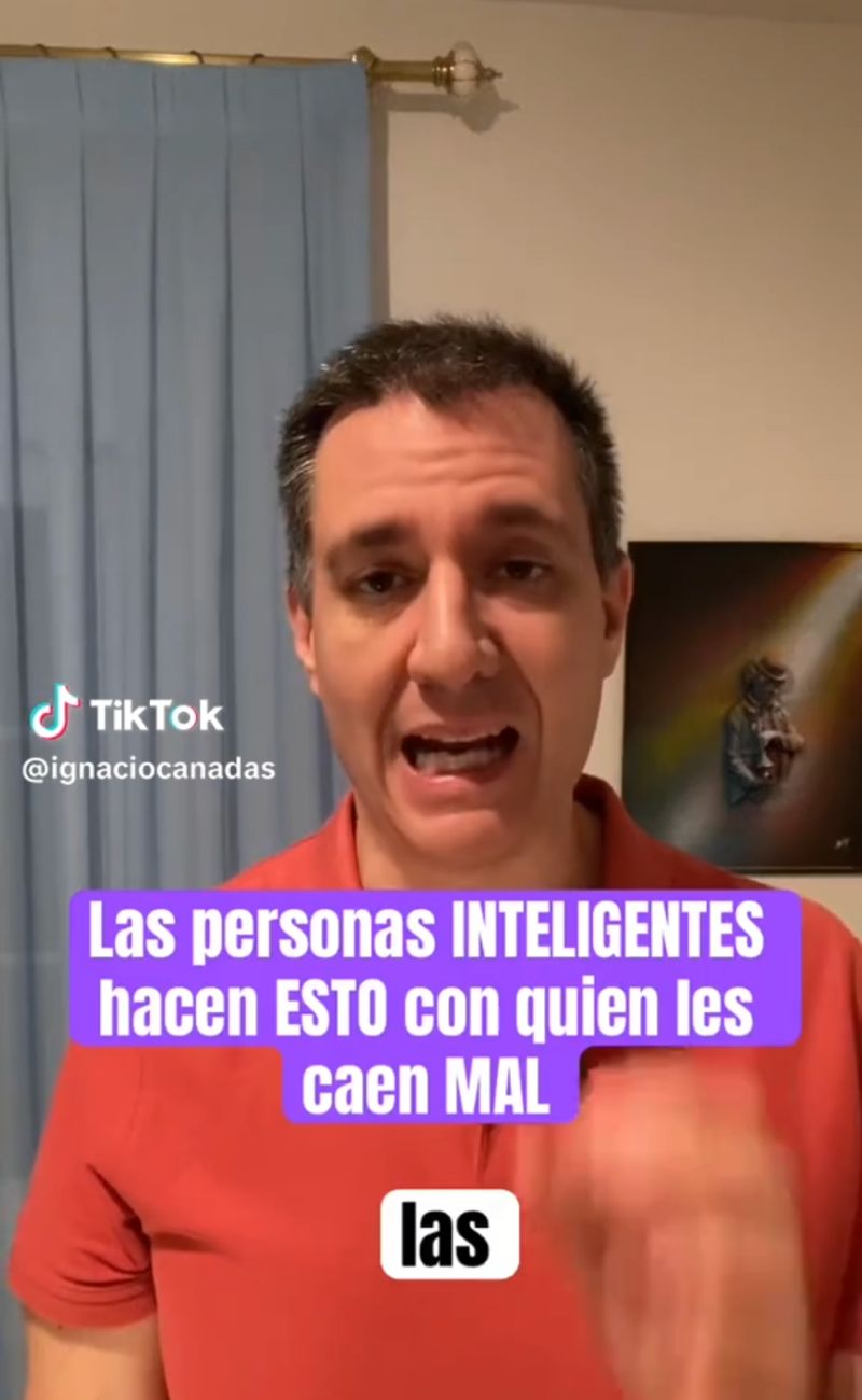 Il medico ha parlato dell'atteggiamento delle persone intelligenti con i soggetti che non li aggradano.