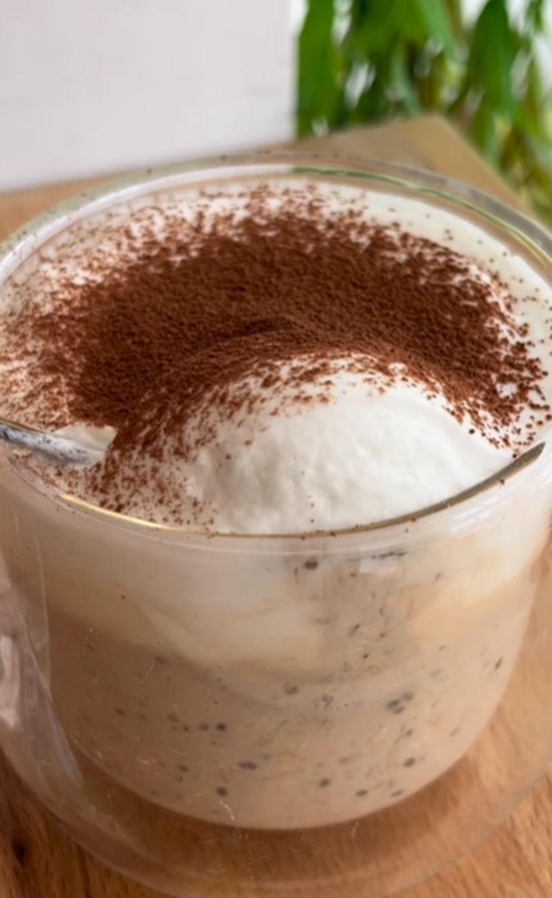 porridge al cappuccino