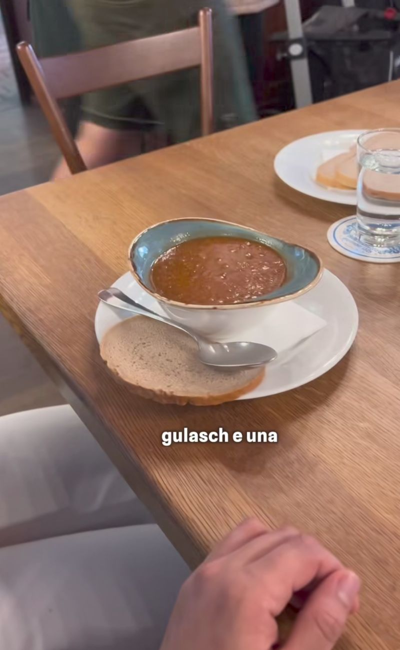 Una parte del pranzo austriaco consumati dai content creator italiani - forumagricolturasociale.it