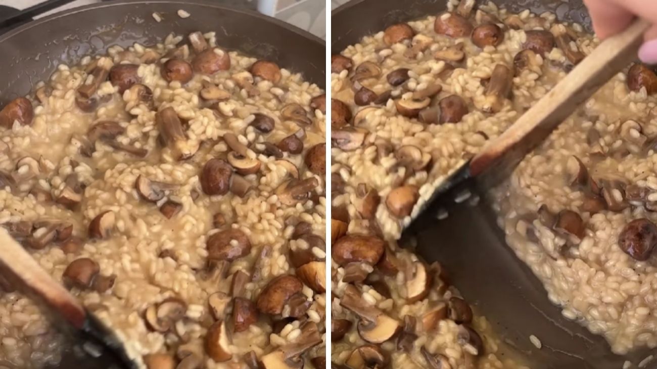 risotto cremoso senza burro