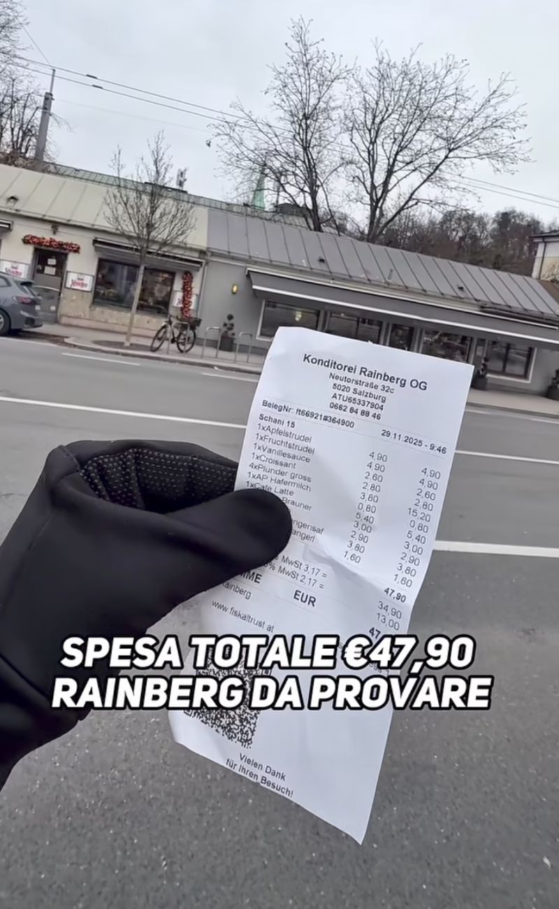 Lo scontrino con tutte le spese in dettaglio - forumagricolturasociale.it