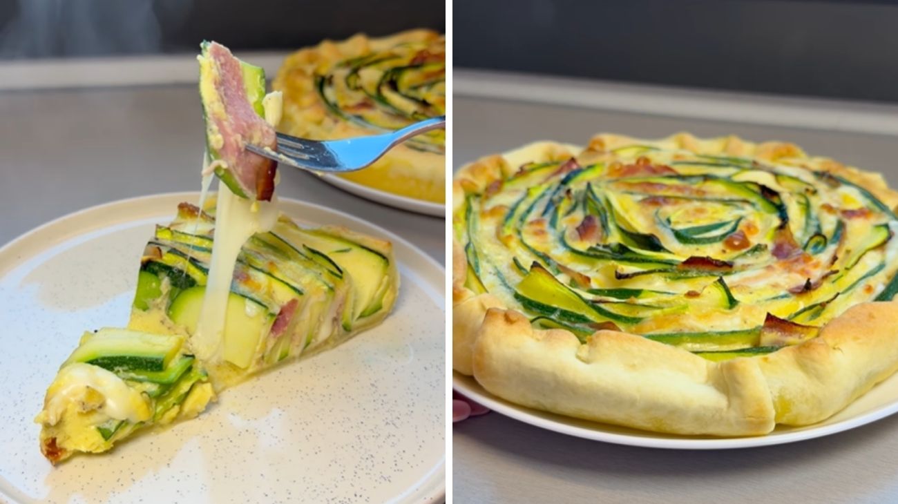 torta salata zucchine