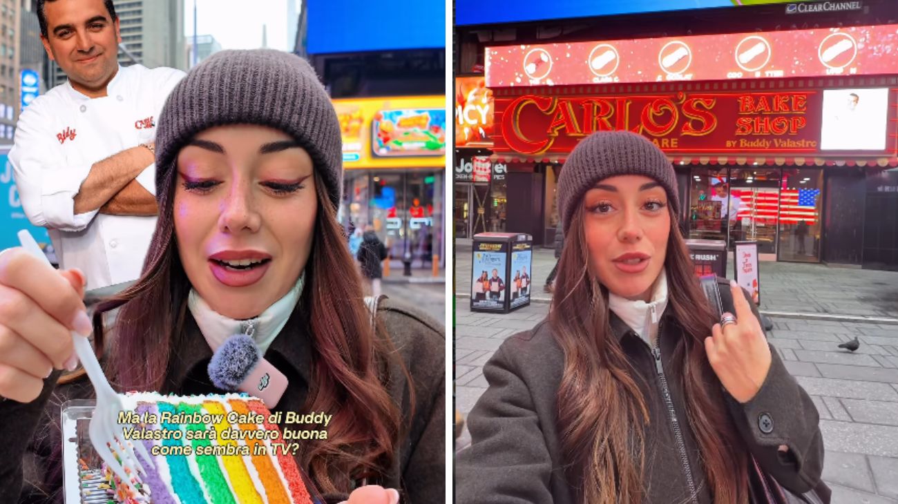 Rainbow Cake di Carlo's