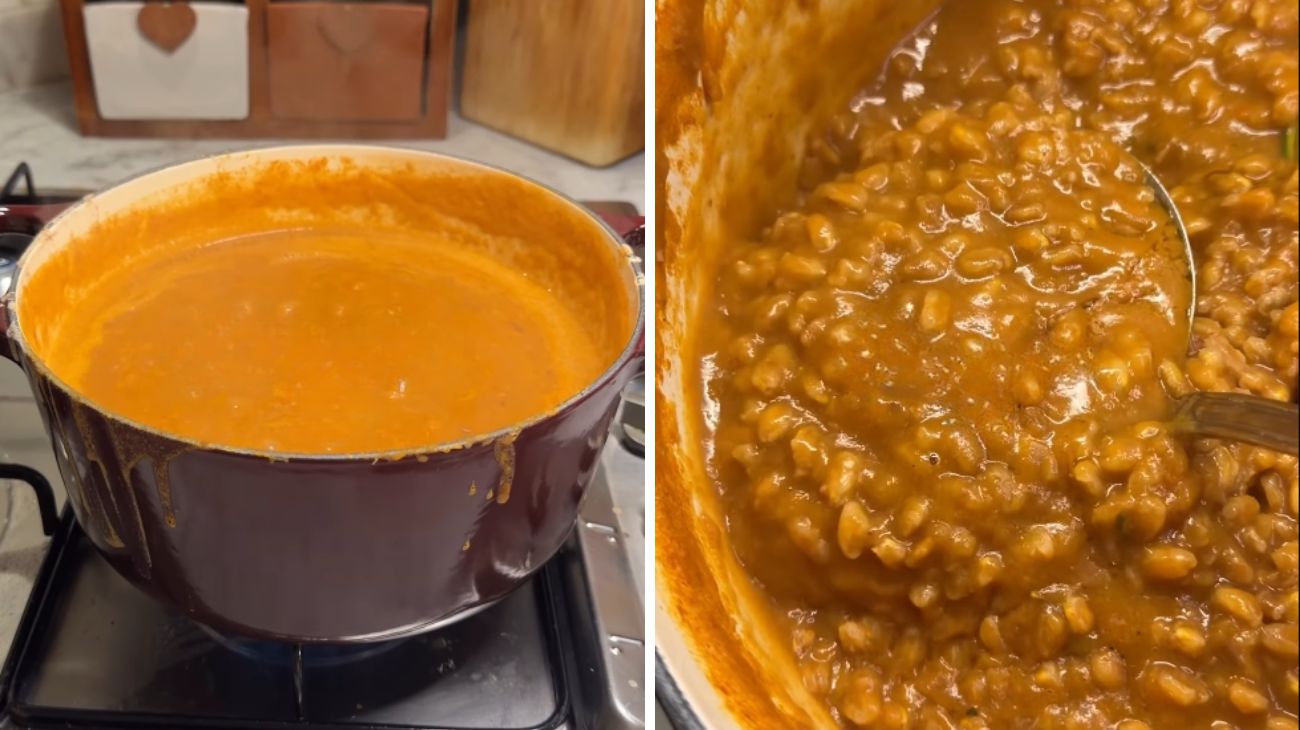 Zuppa farro e fagioli