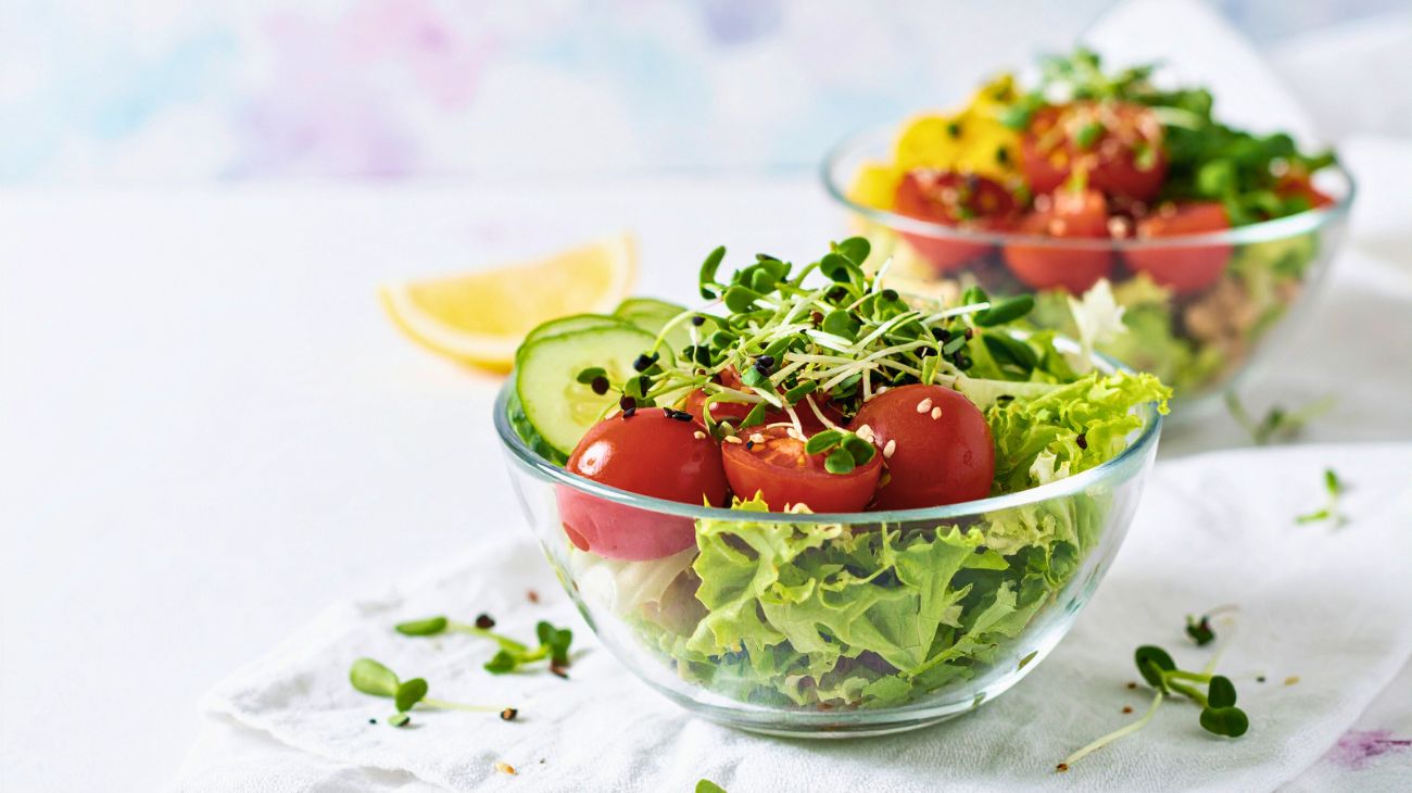 Mangiare l'insalata prima della pasta