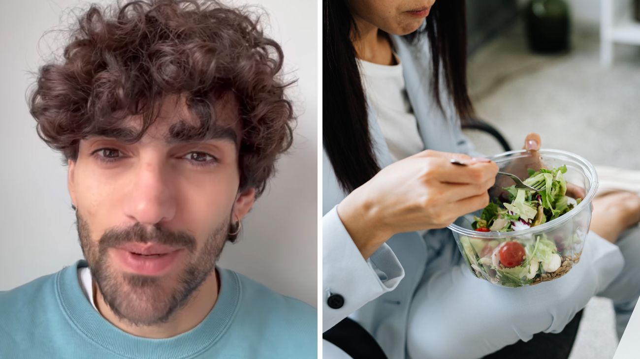 Mangiare l'insalata prima della pasta