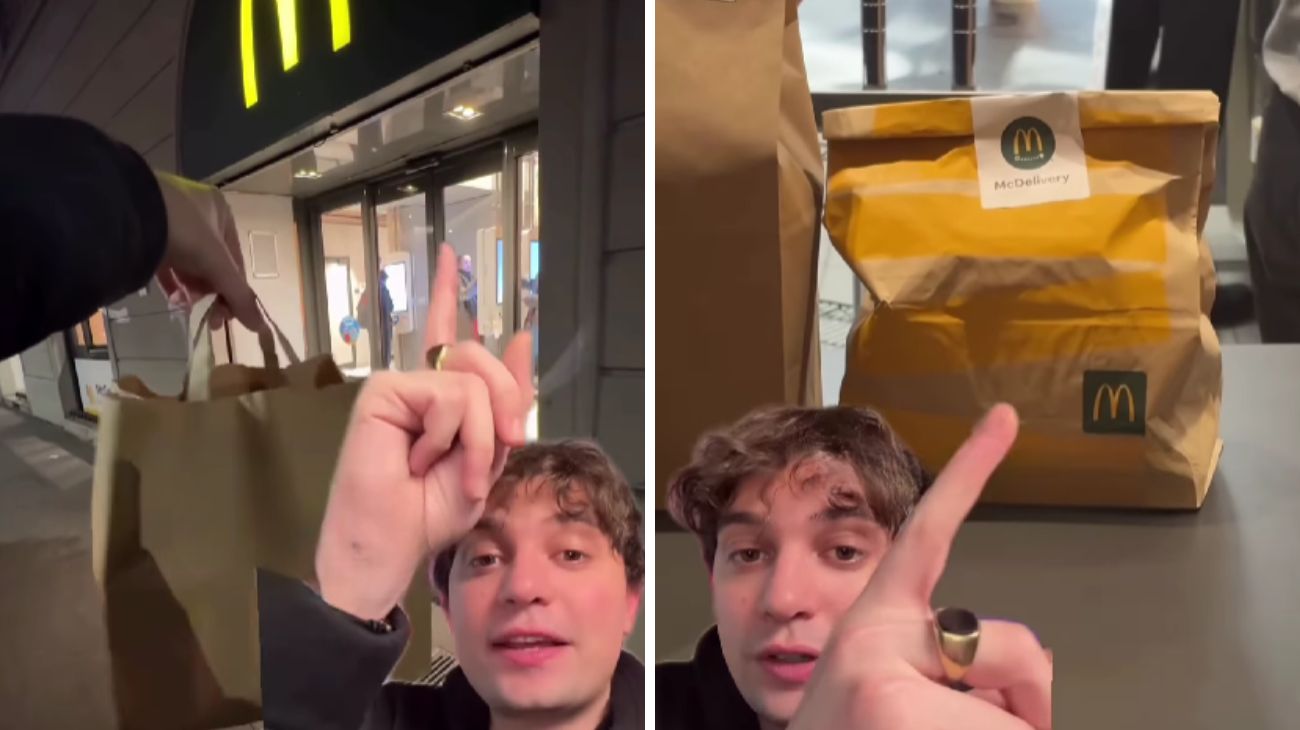 mcdonald's sacchetto pagamento