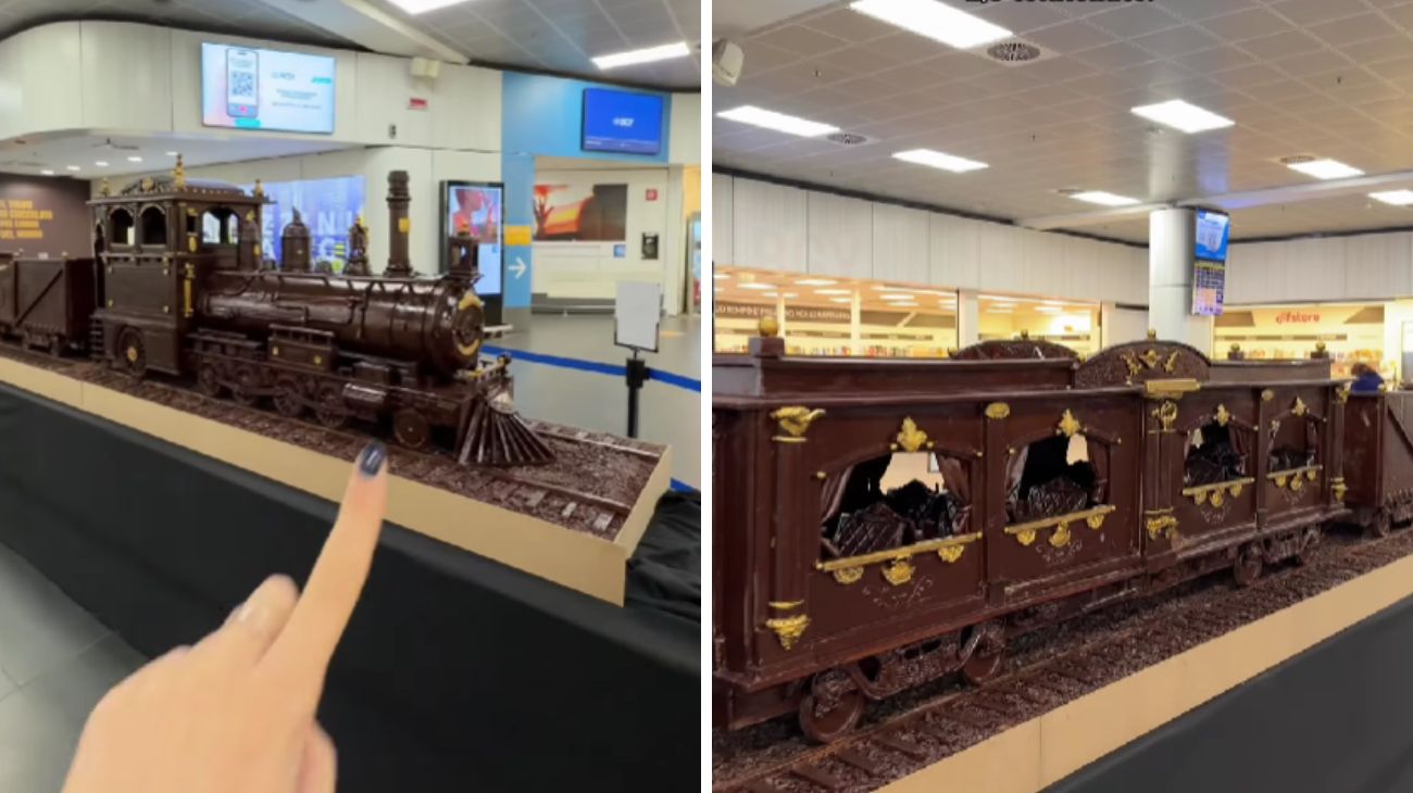treno di cioccolato