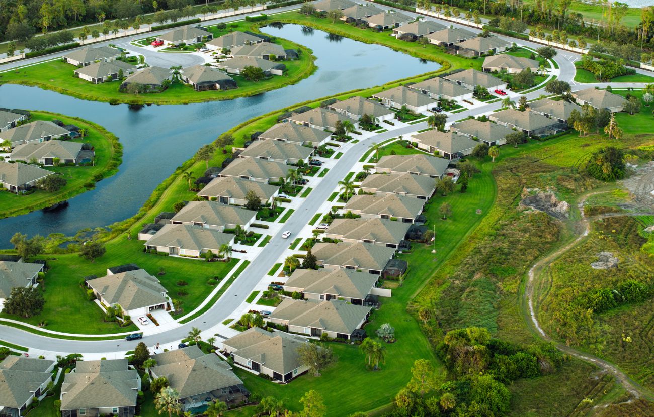 Le tipiche case della Florida