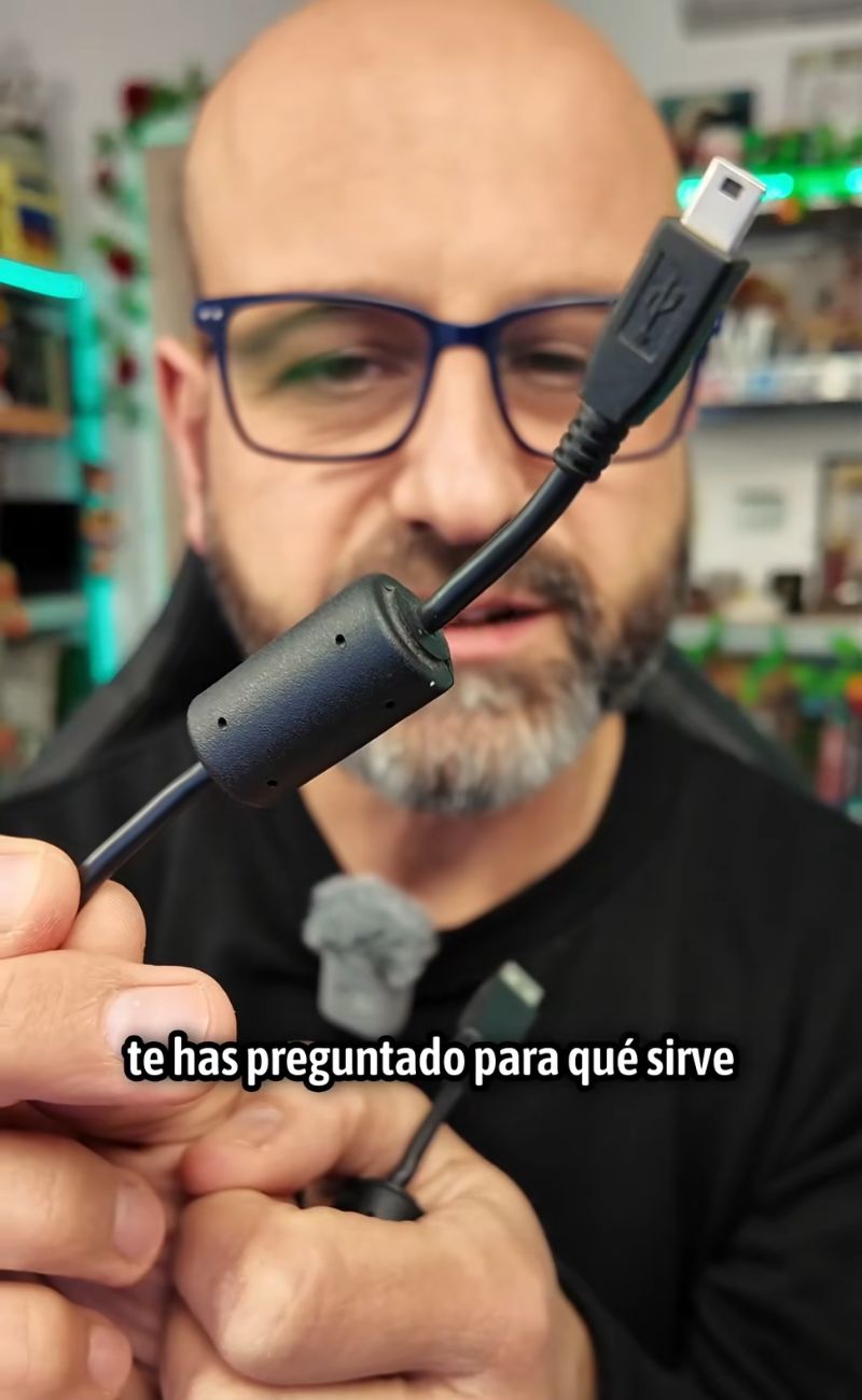 Il cilindro che "ospita" la ferrite