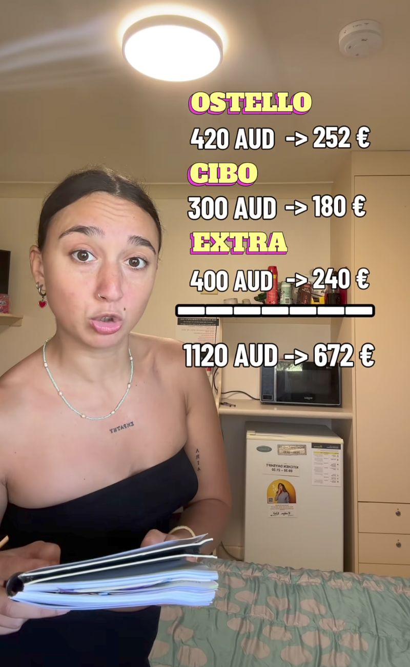 Il guadagno e le spese di Laura Vesco per una settimana di svago a Brisbane dopo 14 giorni consecutivi di pulizie in miniera.