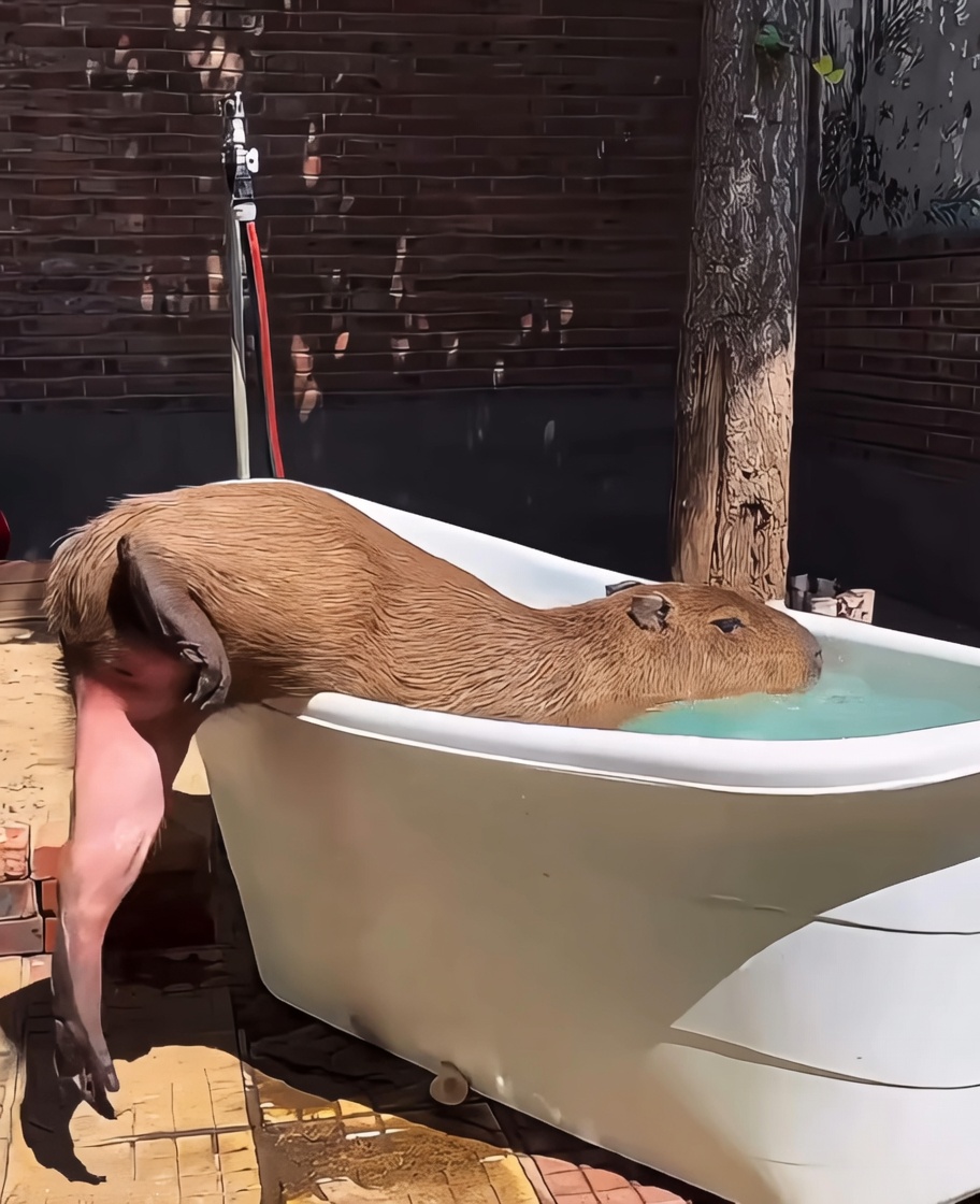 Capibara Zampe Lunghe