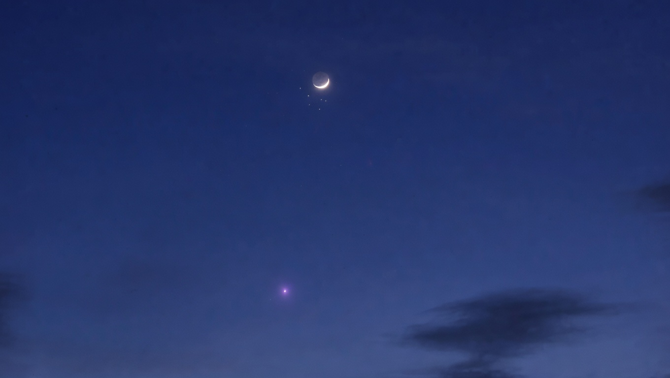 Congiunzione Luna Venere