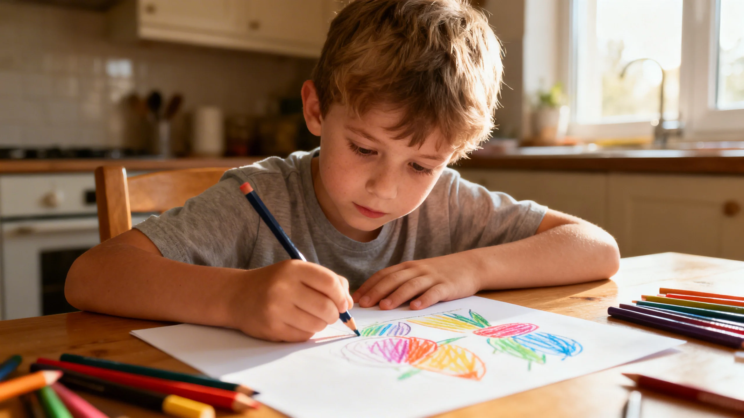La scienza lo conferma: i bambini che disegnano sviluppano una poderosa abilità cerebrale