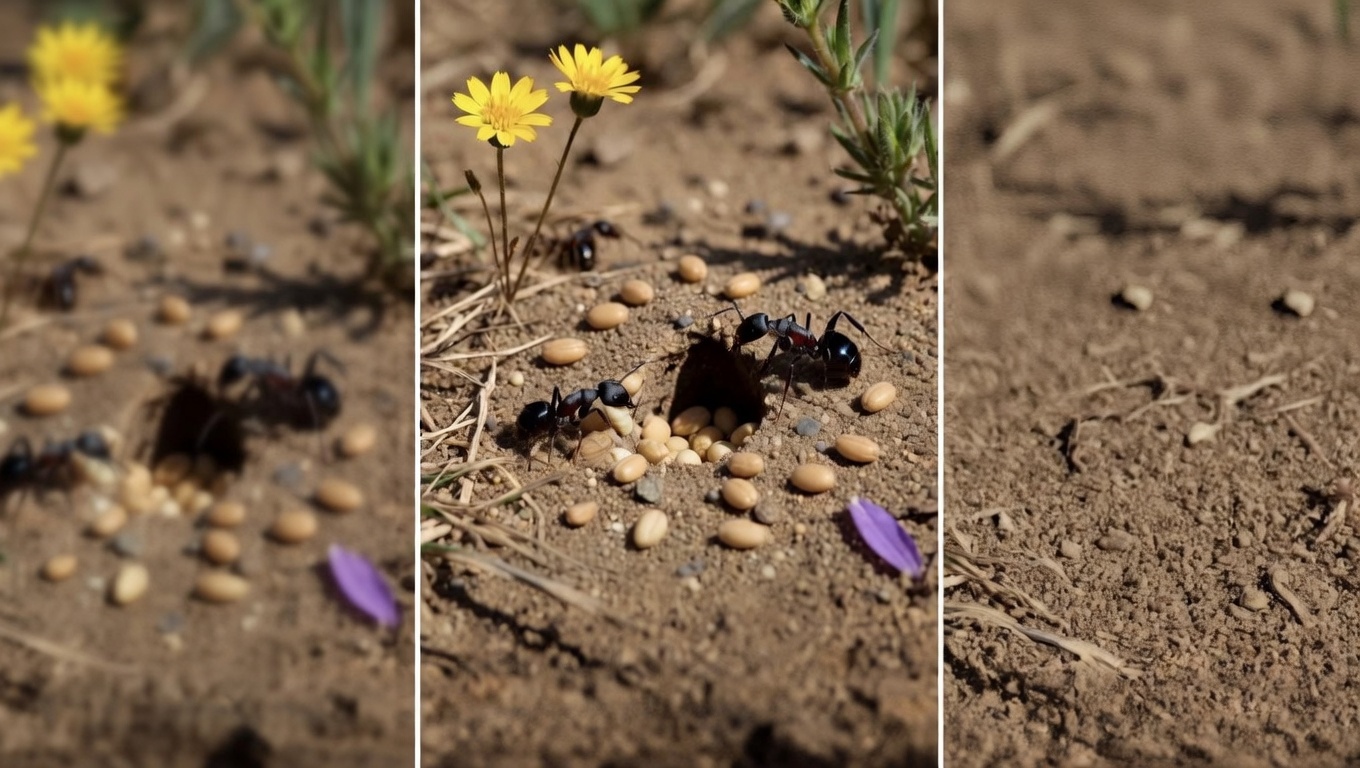 Formiche Raccolta Semi