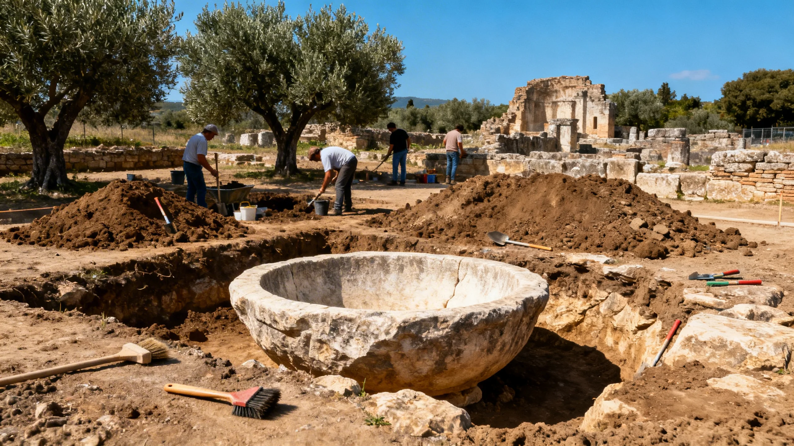 La città che Roma cancellò rivela il segreto delle prime piazze della storia