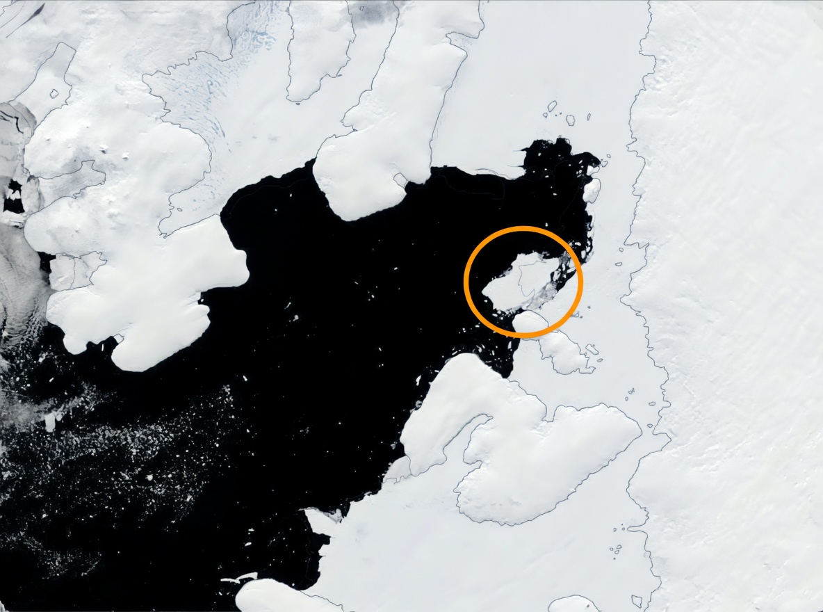 Iceberg A84 Antartide