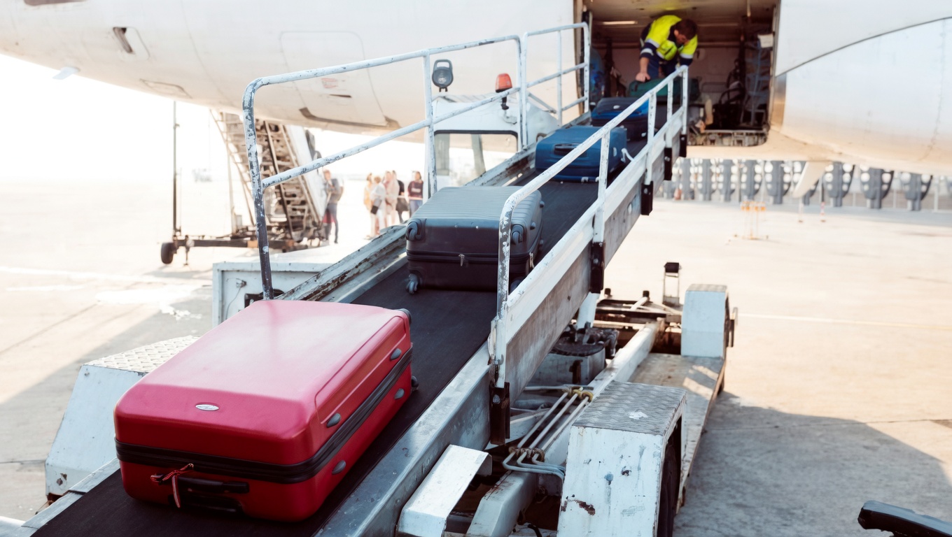 Bagaglio Aereo Carrello Bagagli