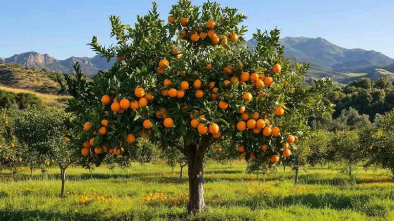 Albero da frutto in mostra