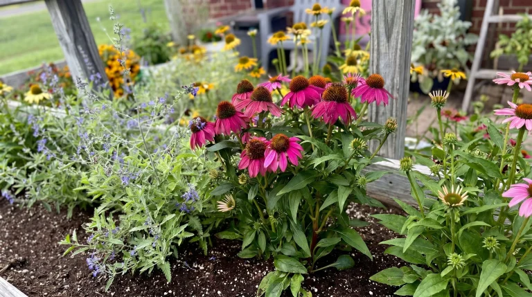Giardino per impollinatori in balcone: guida pratica con lavanda, echinacea, salvia e achillea