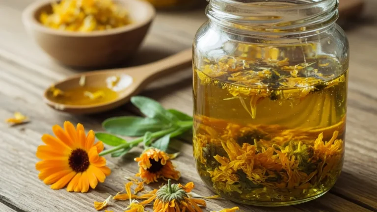 Olio di calendula fatto in casa: la guida scientifica per un oleolito davvero efficace