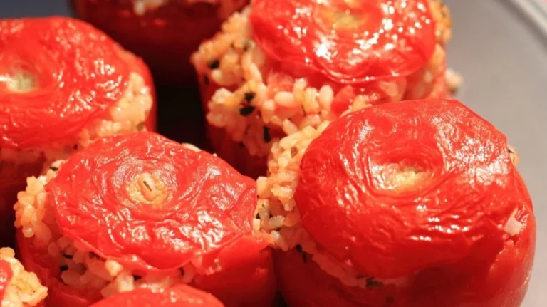 Pomodori con il riso gioiello della cucina