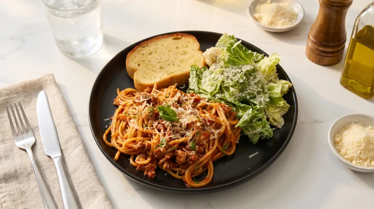 Spaghetti con salsiccia, basilico e prezzemolo dell'orto: la ricetta della nonna che profuma di casa