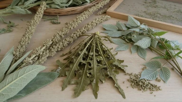 Verbasco, lattuga selvatica e foglia di lampone: la guida scientifica per essiccarle e usarle in casa