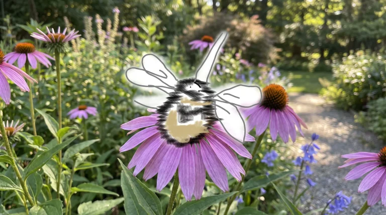 Ape dalle antenne lunghissime in giardino? È una Eucera, l'impollinatrice segreta d'Italia