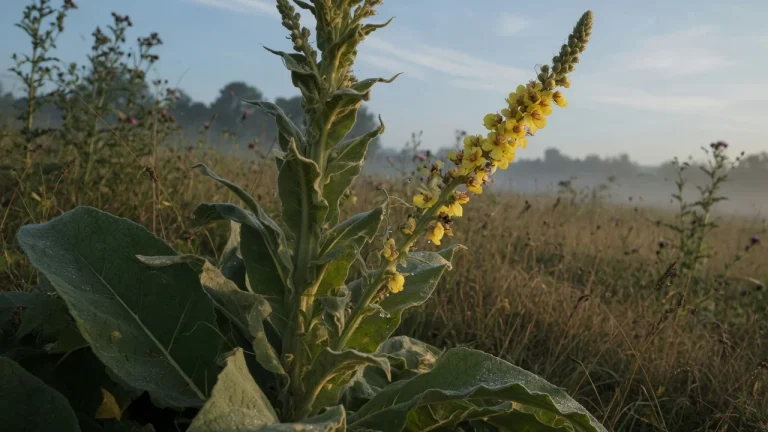 Verbasco: la pianta dimenticata che libera bronchi e polmoni