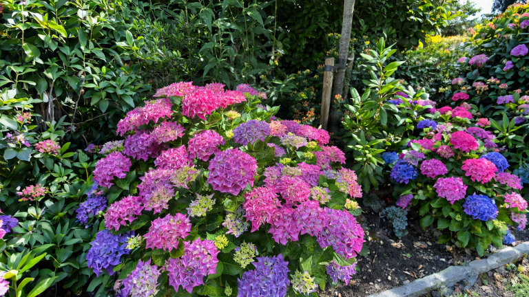 Ortensie rosa, blu o viola: perché cambiano colore e perché in Italia quelle blu tornano rosa