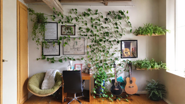 Pothos con foglie gialle su un solo ramo: la causa nascosta dentro il vaso